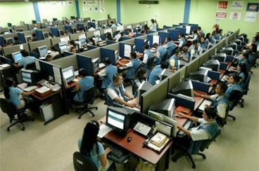Call center office