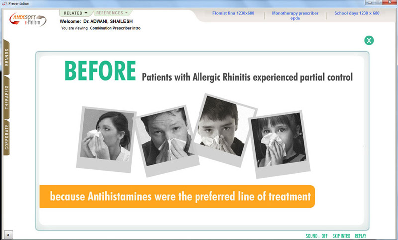 E-Platform CMS screenshot