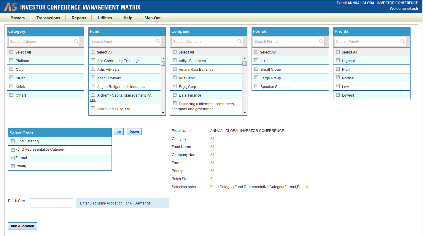 ICMM Dashboard