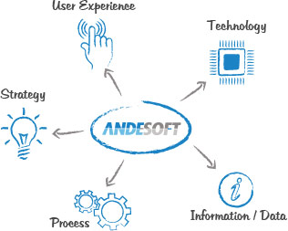 Andesoft services integration diagram